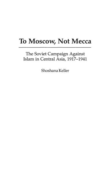 Produktbild: To Moscow, Not Mecca