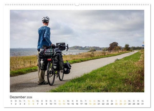 Produktbild: Radreisegl&uuml;ck Ostsee (Wandkalender 2026 DIN A2 quer), CALVENDO Monatskalender