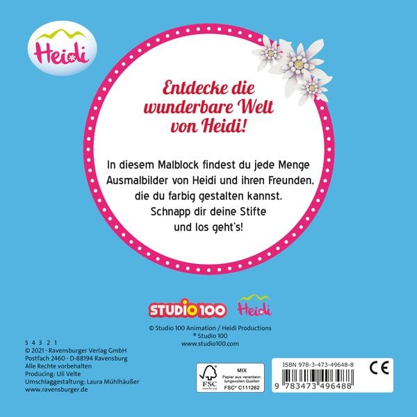 Heidi: Mein Malblock