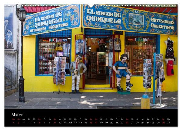Produktbild: Buenos Aires (Wandkalender 2027 DIN A2 quer), CALVENDO Monatskalender