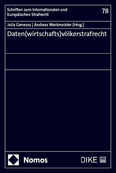 Produktbild: Daten(wirtschafts)v&ouml;lkerstrafrecht