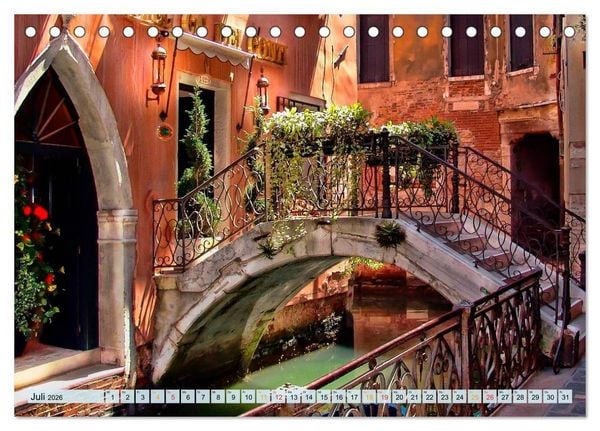 Produktbild: Venedig - sehr privat (Tischkalender 2026 DIN A5 quer), CALVENDO Monatskalender