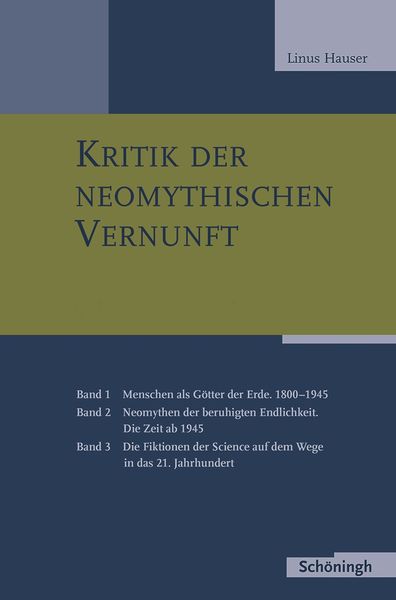 Produktbild: Kritik der neomythischen Vernunft