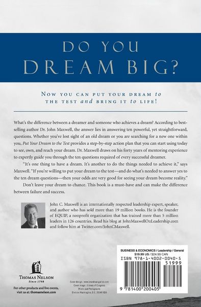 Produktbild: Put Your Dream to the Test