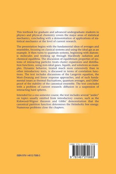 Produktbild: Elementary Lectures in Statistical Mechanics