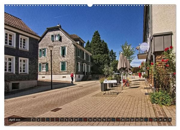 Produktbild: Stadtansichten N&uuml;mbrecht - Der Kurort im Oberbergischen Kreis (hochwertiger Premium Wandkalender 2026 DIN A2 quer), Kunstdruck in Hochglanz