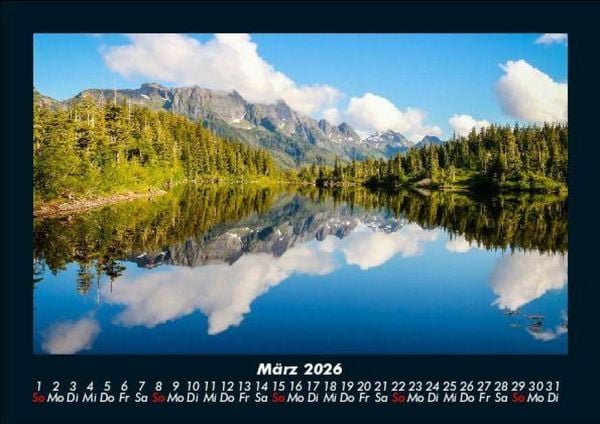 Produktbild: Berge 2026 Fotokalender DIN A5