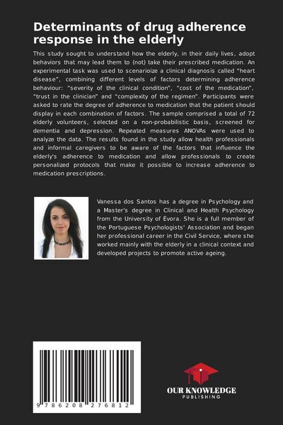 Produktbild: Determinants of drug adherence response in the elderly
