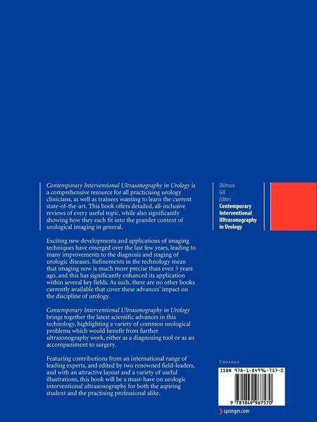 Produktbild: Contemporary Interventional Ultrasonography in Urology