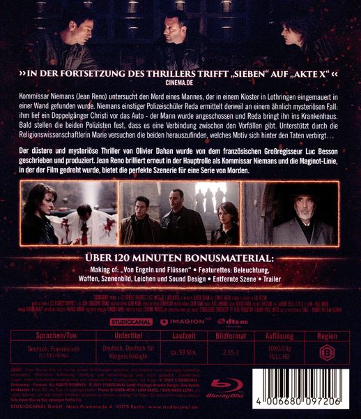 Produktbild: Die purpurnen Fl&uuml;sse 2 - Die Engel der Apocalypse