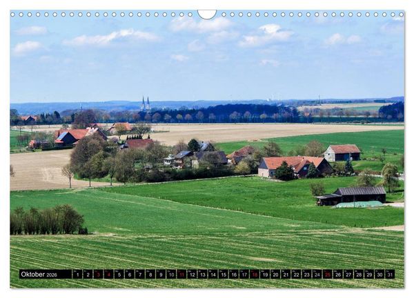 Produktbild: Malerischer Niederrhein (Wandkalender 2026 DIN A3 quer), CALVENDO Monatskalender