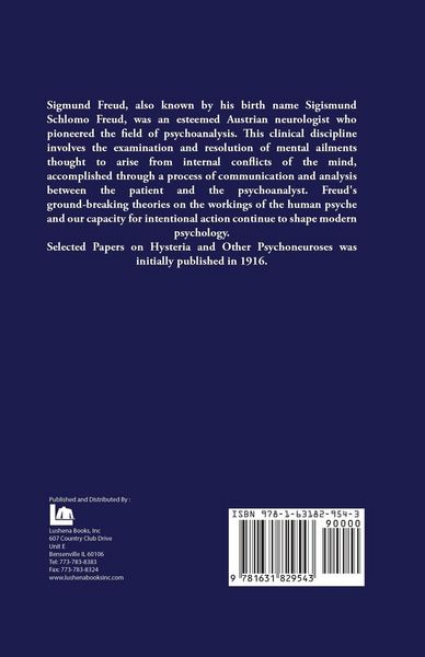 Produktbild: Selected Papers on Hysteria and Other Psychoneuroses