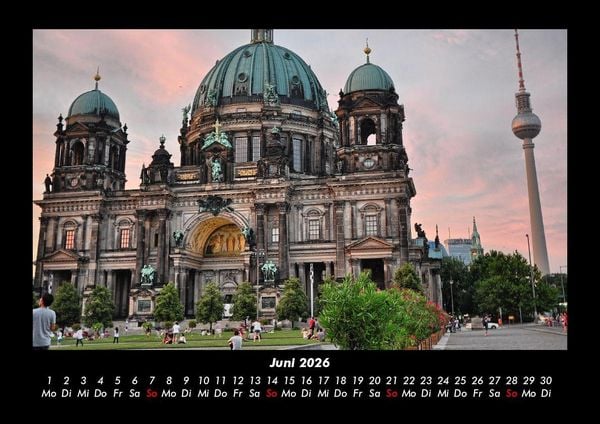 Produktbild: Berlin 2026 Fotokalender DIN A3