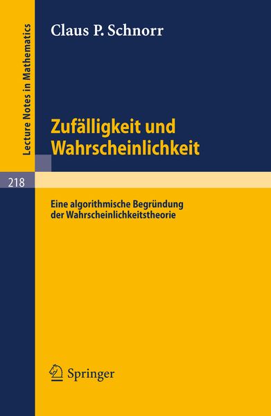 Produktbild: Zuf&auml;lligkeit und Wahrscheinlichkeit