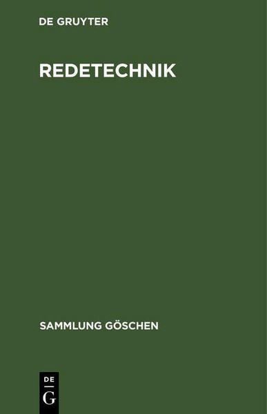 Produktbild: Redetechnik