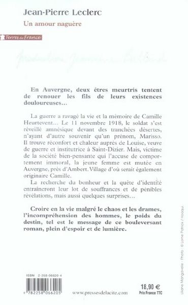 Produktbild: Un amour nagu&egrave;re
