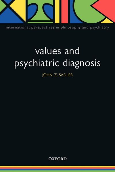 Produktbild: Values and Psychiatric Diagnosis
