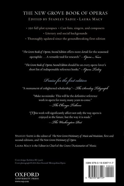 Produktbild: The Grove Book of Operas