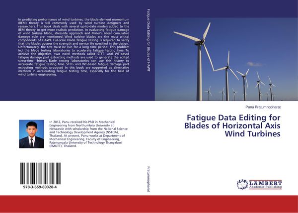 Produktbild: Fatigue Data Editing for Blades of Horizontal Axis Wind Turbines