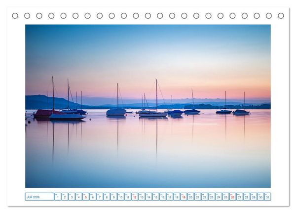 Produktbild: Allensbach am Bodensee (Tischkalender 2026 DIN A5 quer), CALVENDO Monatskalender