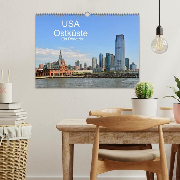 Produktbild: USA Ostk&uuml;ste Ein Road Trip (Wandkalender 2026 DIN A3 quer), CALVENDO Monatskalender