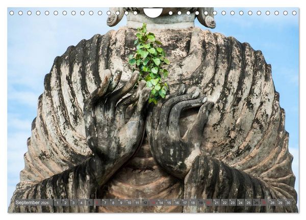 Produktbild: Buddha - Momente der inneren Einkehr (Wandkalender 2026 DIN A4 quer), CALVENDO Monatskalender