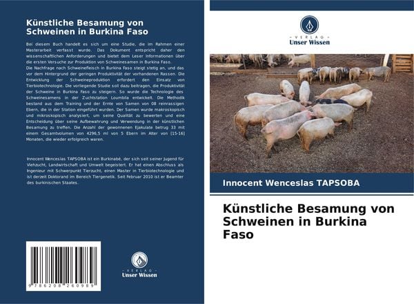 Produktbild: K&uuml;nstliche Besamung von Schweinen in Burkina Faso