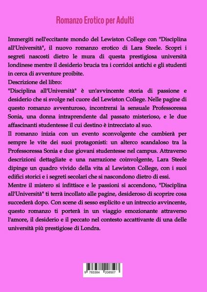 Produktbild: Disciplina all&rsquo;Universit&agrave;
