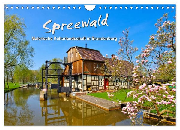 Produktbild: Spreewald - Malerische Kulturlandschaft in Brandenburg (Wandkalender 2026 DIN A4 quer), CALVENDO Monatskalender