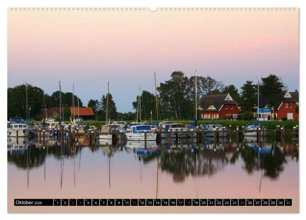 Produktbild: Fischland Dar&szlig; Zingst &ndash; Die Halbinsel an der Ostsee (hochwertiger Premium Wandkalender 2026 DIN A2 quer), Kunstdruck in Hochglanz