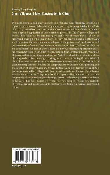 Produktbild: Green Village and Town Construction in China