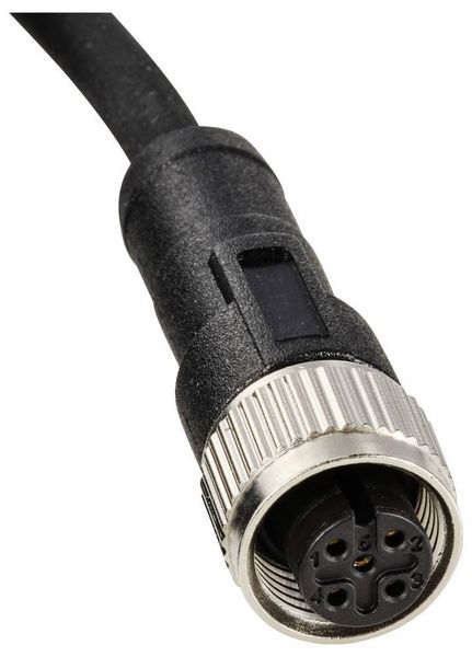 Produktbild: TRU COMPONENTS TC-12833152 Sensor-/Aktor-Anschlussleitung M12 Kupplung, gerade 10 m Polzahl Sensoren: 5 1 St.
