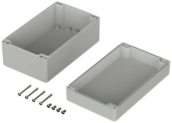 Produktbild: Bopla EUROMAS M 237 02237000 Industrie-Geh&auml;use 200 x 120 x 90 Polycarbonat Lichtgrau (RAL 7035) 1 St.