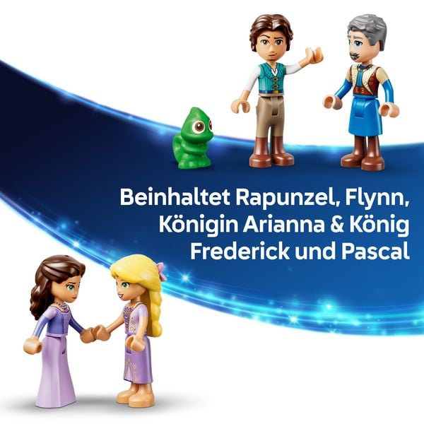 Produktbild: LEGO ǀ Disney Princess 43297 Rapunzels Schloss, Bauset f&uuml;r Kinder ab 6 Jahren