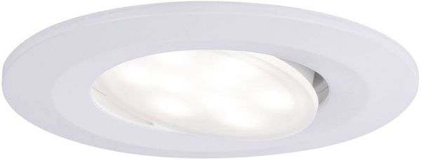 Paulmann Calla LED-Bad-Einbauleuchte 6.5W IP65 Weiß (matt)