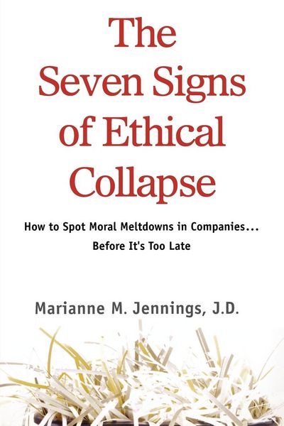 Produktbild: The Seven Signs of Ethical Collapse