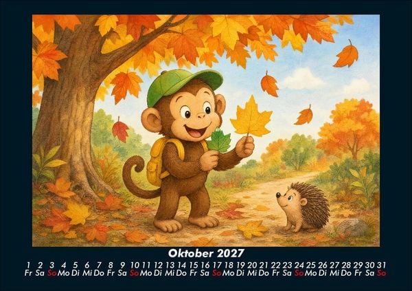 Produktbild: Milo entdeckt den Wald 2027 Fotokalender DIN A5