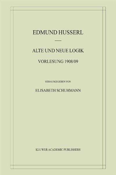 Produktbild: Alte und Neue Logik