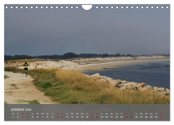 Produktbild: LE SENTIER DES DOUANIERS. Parcourir ce joyau breton. (Calendrier mural 2026 DIN A4 vertical), CALVENDO calendrier mensuel