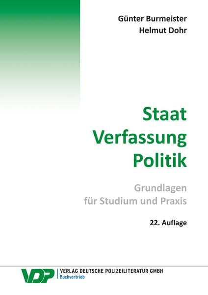 Produktbild: Staat - Verfassung -Politik