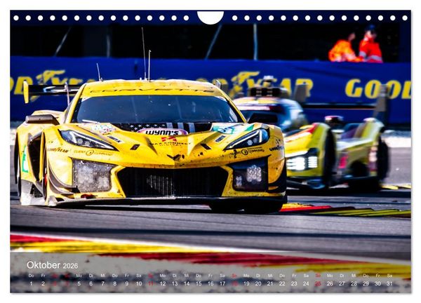 Produktbild: World Endurance Championship (Wandkalender 2026 DIN A4 quer), CALVENDO Monatskalender