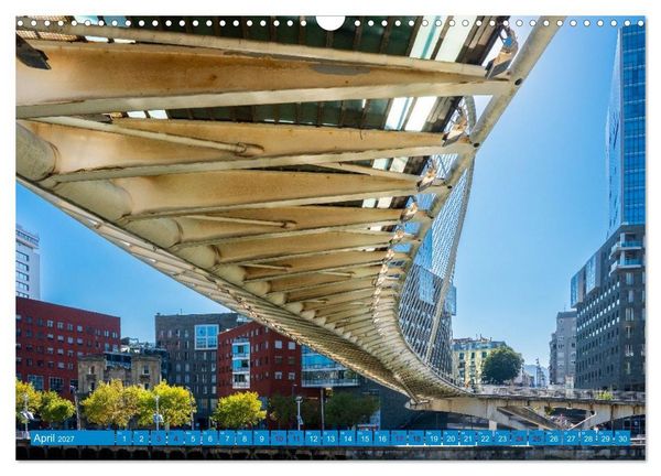 Produktbild: Buntes Bilbao (Wandkalender 2027 DIN A3 quer), CALVENDO Monatskalender