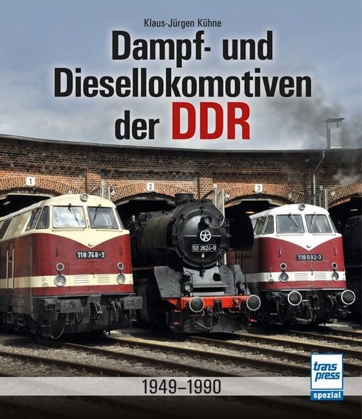 Produktbild: Dampf- und Diesellokomotiven der DDR