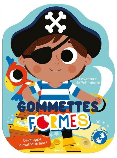 Produktbild: L'aventure de petit pirate : gommettes formes