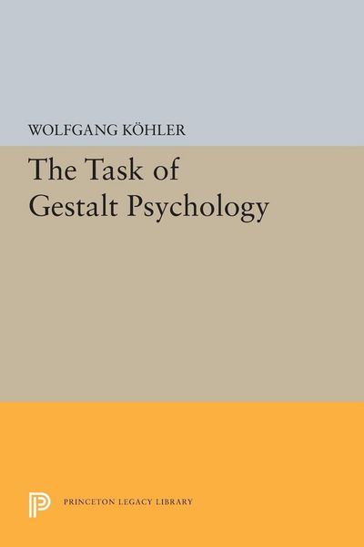 Produktbild: The Task of Gestalt Psychology