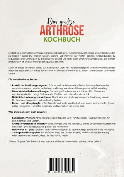 Produktbild: Das gro&szlig;e Arthrose Kochbuch