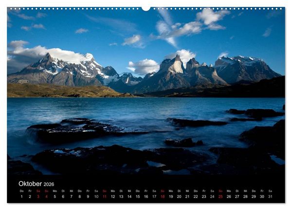 Produktbild: Patagonien 2026 Highlights von Manuela Seiler (Wandkalender 2026 DIN A2 quer), CALVENDO Monatskalender