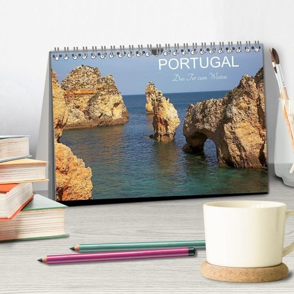 Produktbild: Portugal. Das Tor zum Westen (Tischkalender 2027 DIN A5 quer), CALVENDO Monatskalender