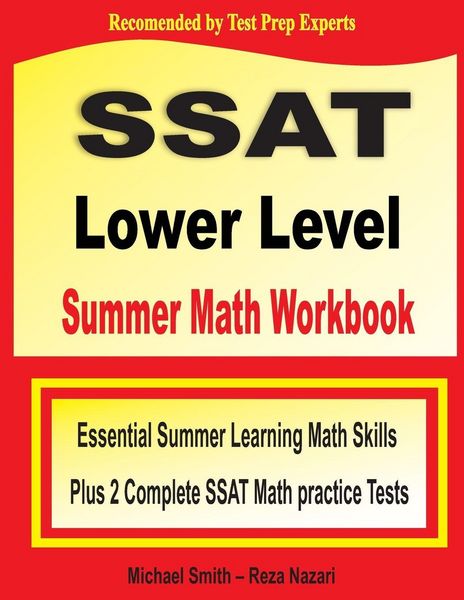 Produktbild: SSAT Lower Level Summer Math Workbook
