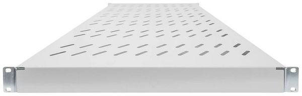 Produktbild: Digitus DN-97648 19 Zoll Netzwerkschrank-Ger&auml;teboden 1 HE variable Befestigungsschienen Geeignet f&uuml;r Schranktiefe: 1000 mm Lichtgrau (RAL 7035)
